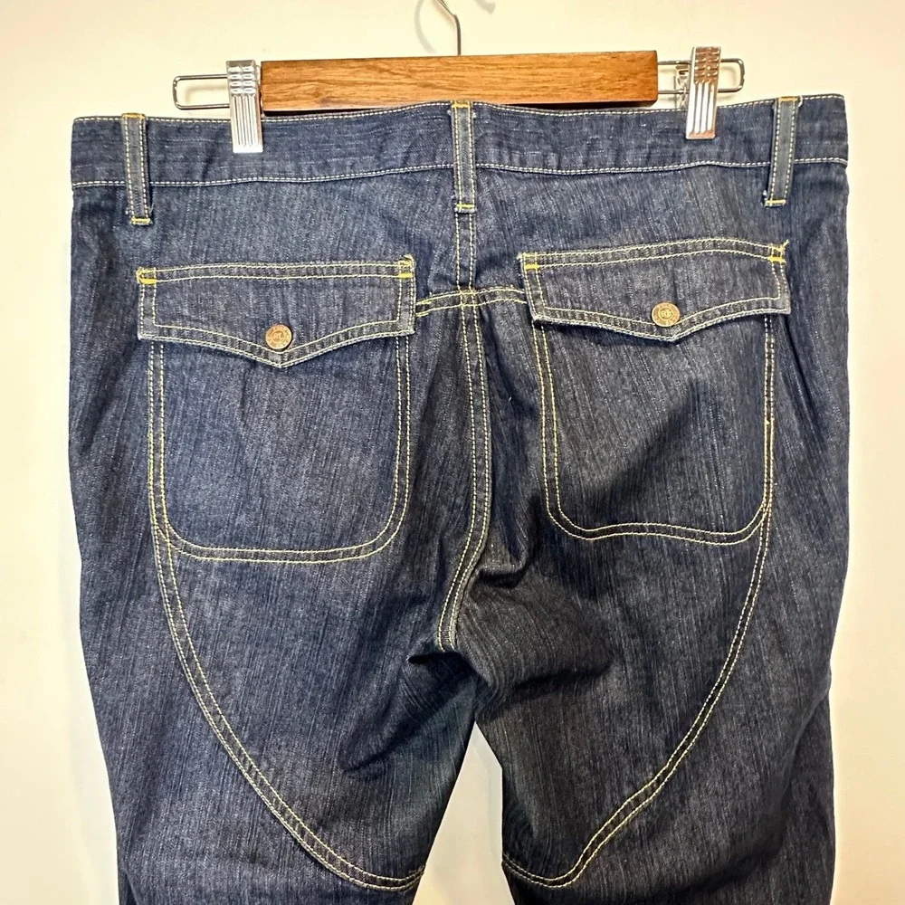 VTG Polo Jeans Ralph Lauren Jeans 10 Blue Straight Leg Utility Gorpcore Heritage